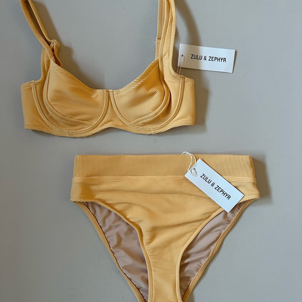 Zulu & Zephyr Mango Bikini worn ONCE